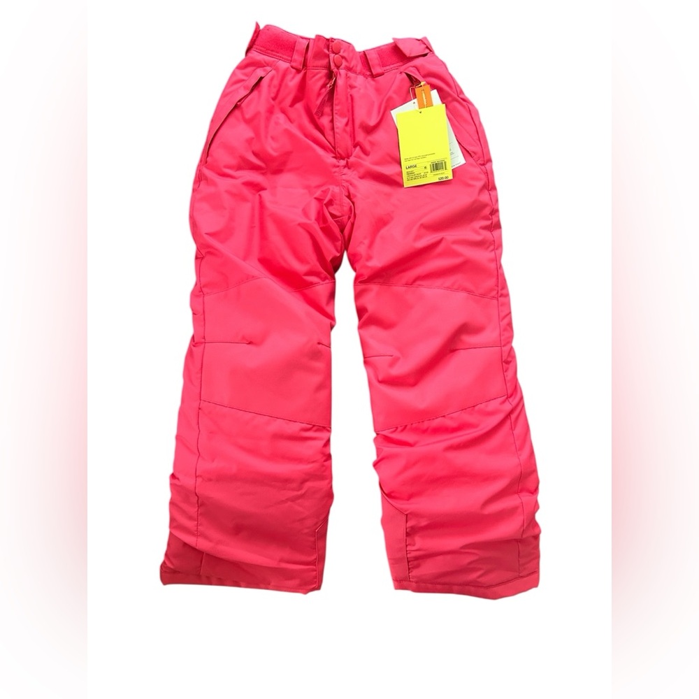All in Motion Hot Pink Girls Snow Pants
